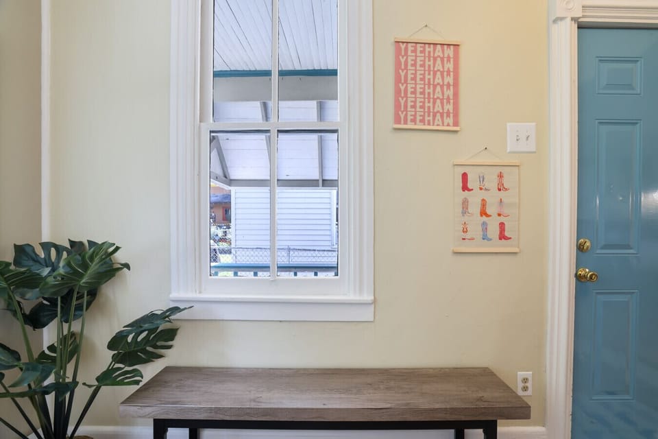 Kick off your shoes and settle in!