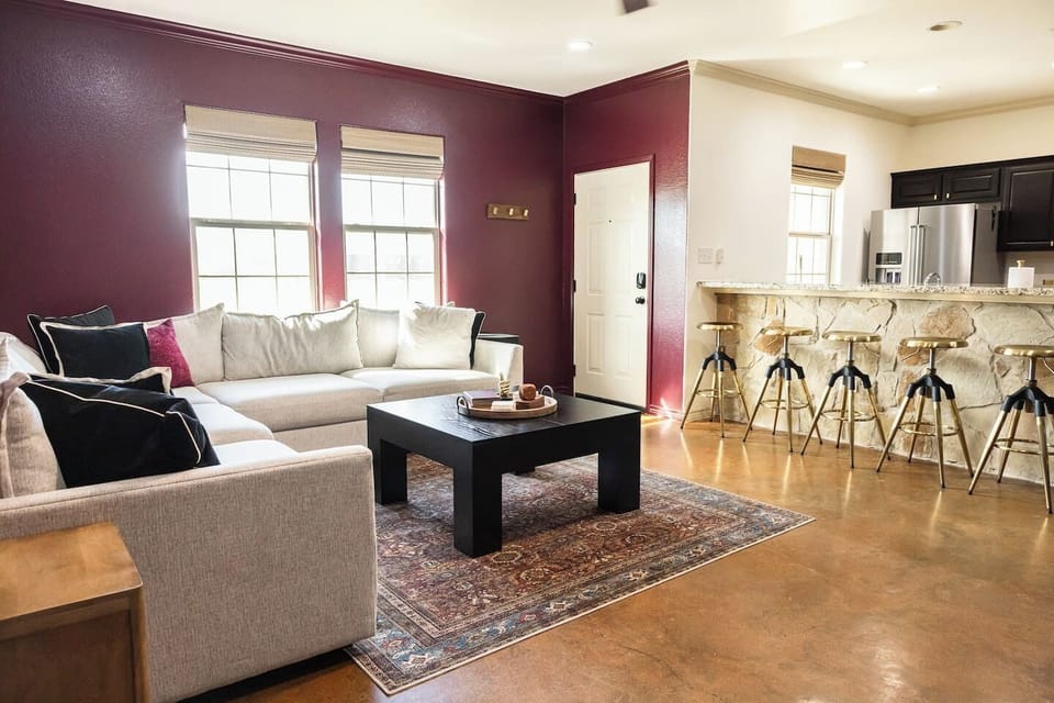 View into the kitchen