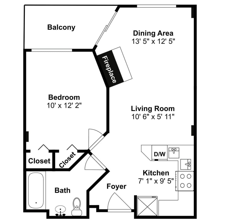 Condo (1 Bedroom) | Property amenity