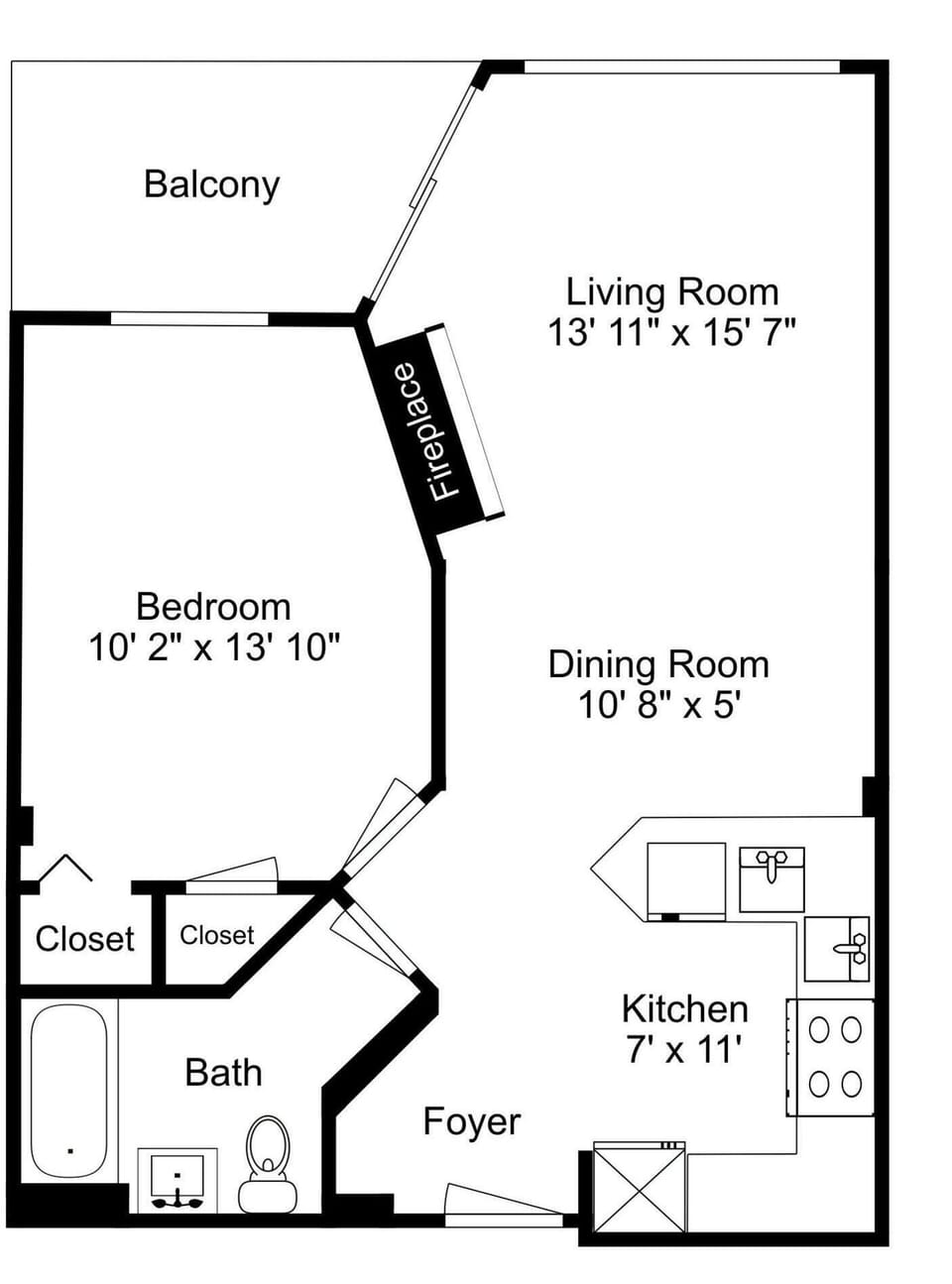 Condo (1 Bedroom) | Property amenity