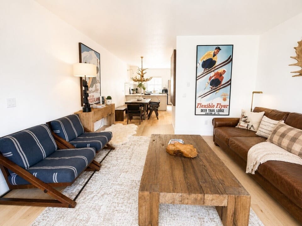 Our cozy comfortable living room is the perfect place to relax and enjoy your time.