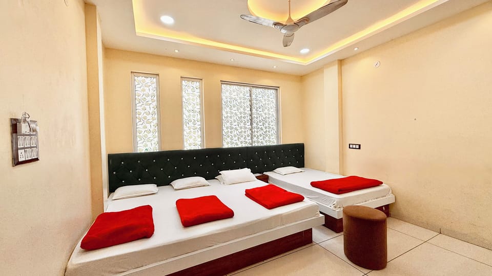 Superior Quadruple Room | Premium bedding, desk, laptop workspace, soundproofing