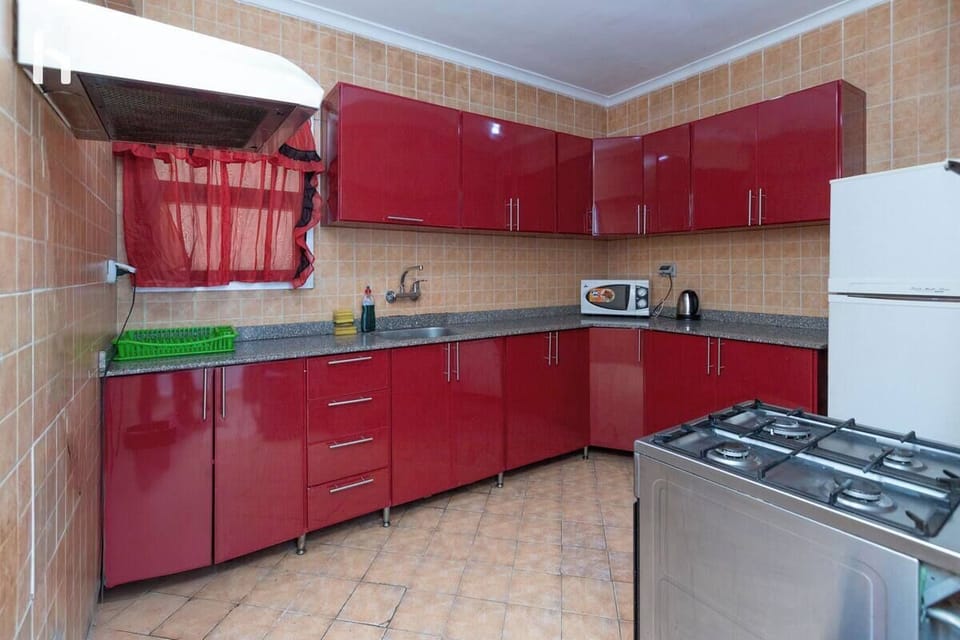 Family Apartment, City View | Private kitchen | Espresso maker, coffee/tea maker, electric kettle