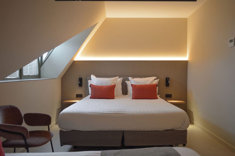 Deluxe Double Room, City View | Minibar, desk, laptop workspace, soundproofing
