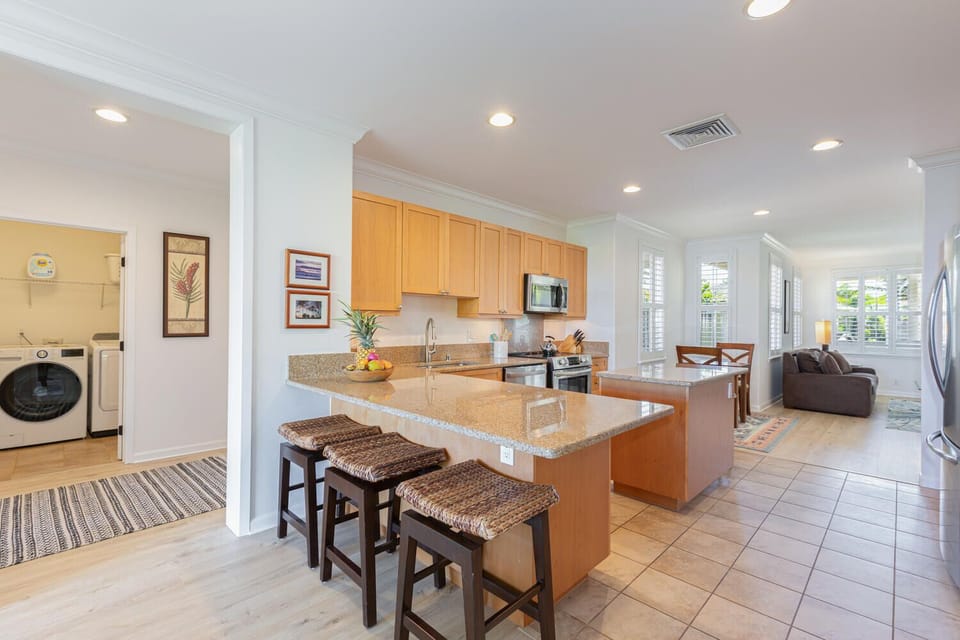 Large and Spacious kitchen in the center of the home