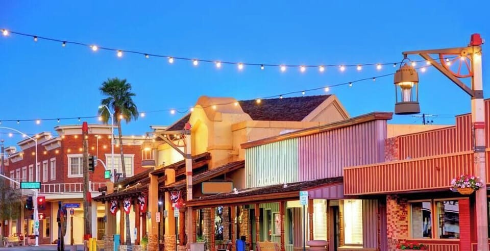Old Town is literally minutes away