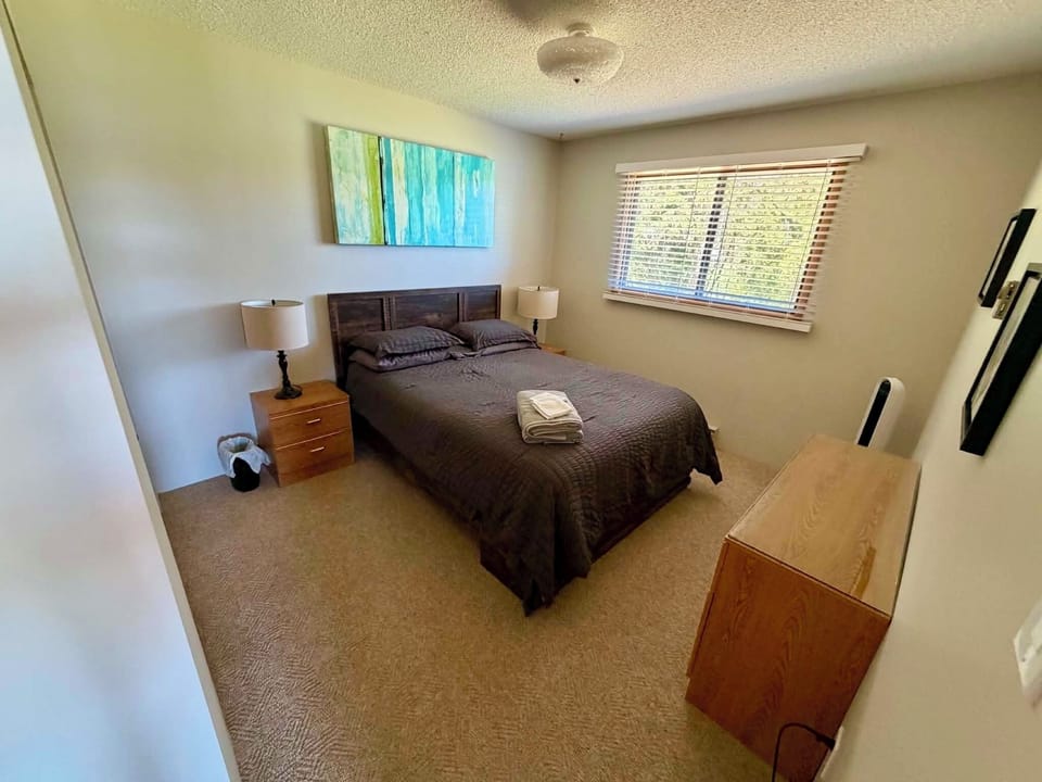 Queen Bed with Closet