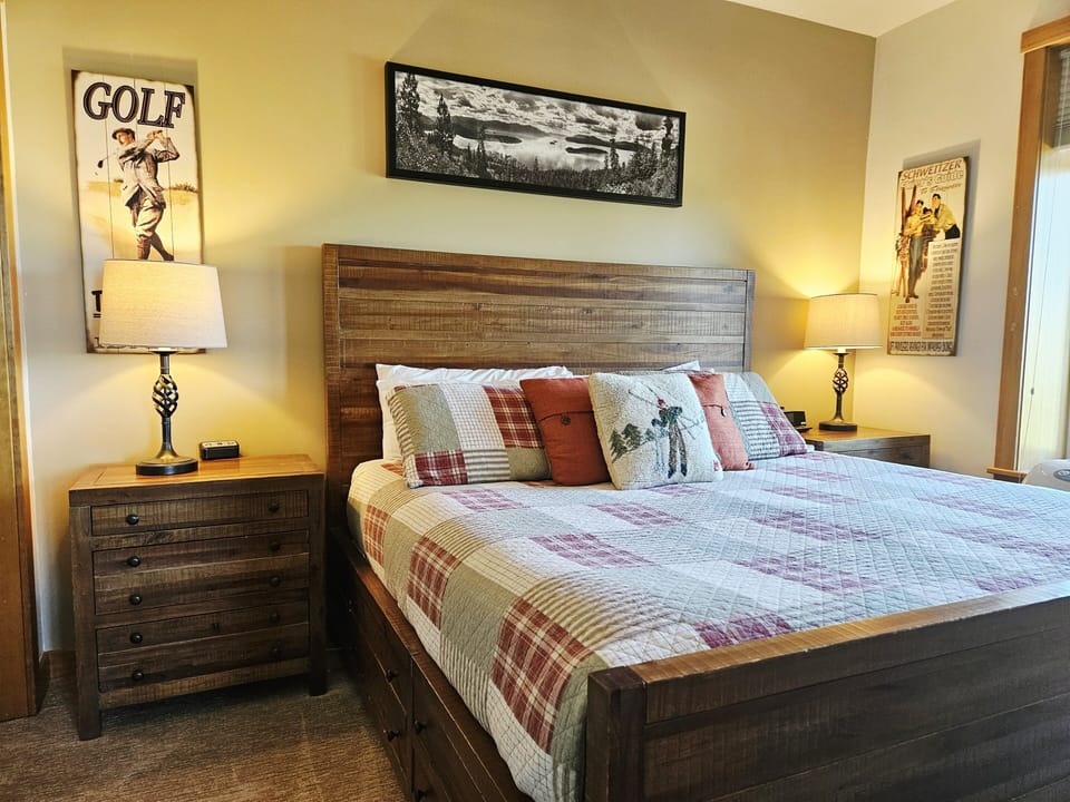 Indoors, Lamp, Home Decor, Bed, Furniture