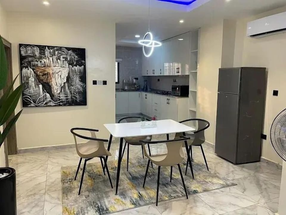 Economy Apartment, Balcony, City View | Dining room