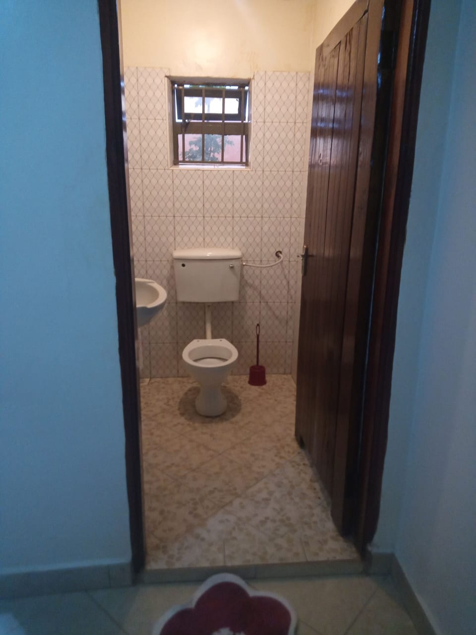 Basic Double Room, Garden View | Bathroom | Shower, slippers, towels, soap