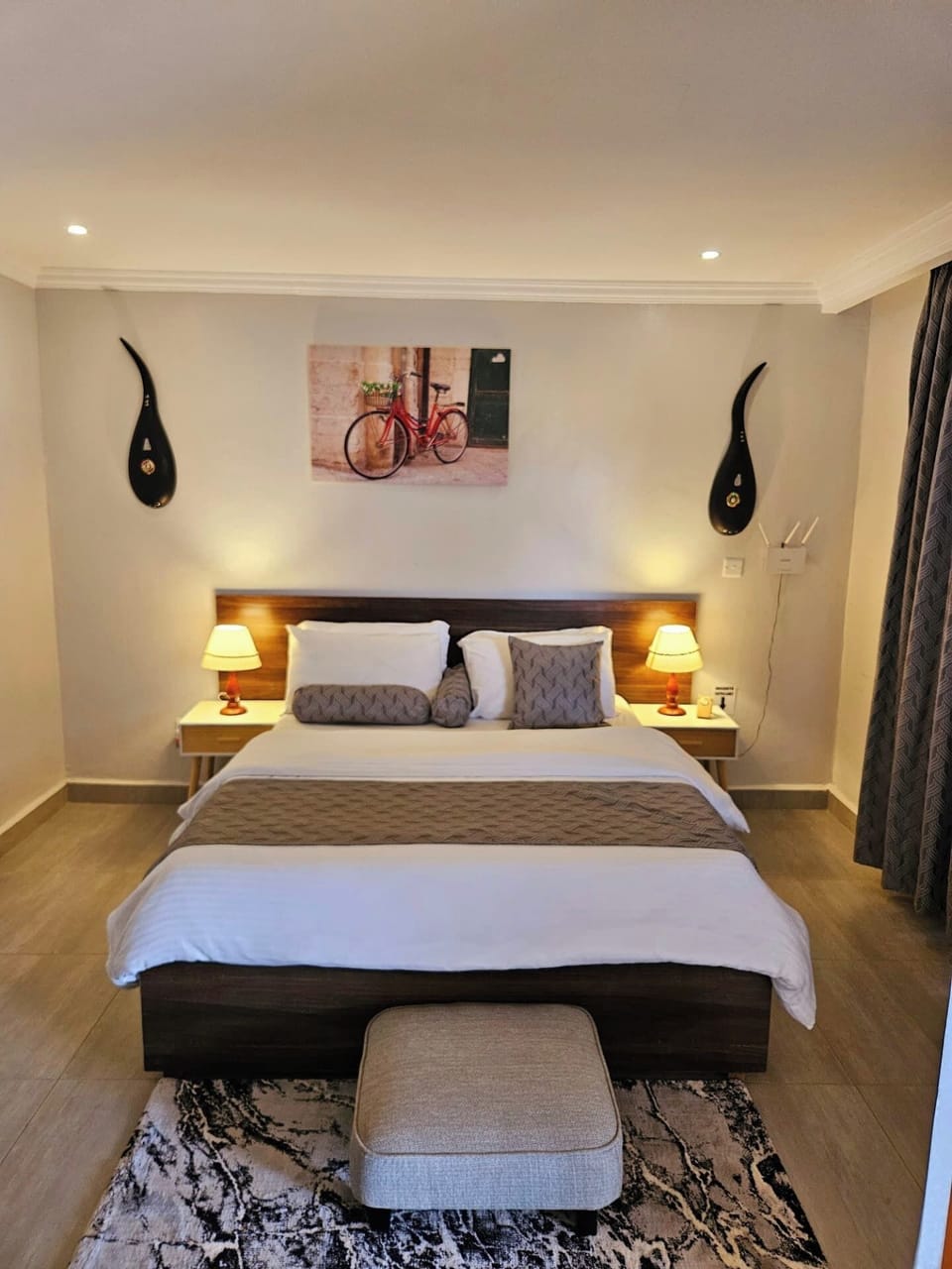 Deluxe Double Room, Garden View | Free WiFi, bed sheets