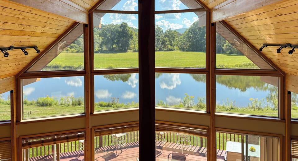 Beautiful View of the Pond!