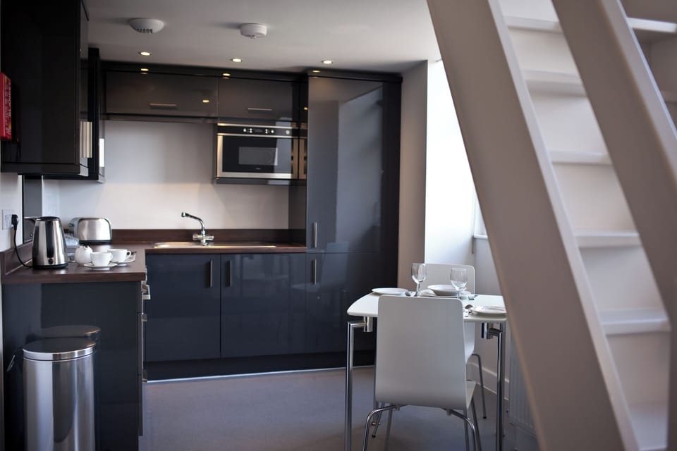 Apartment, 1 Bedroom, Non Smoking, City View | Private kitchen