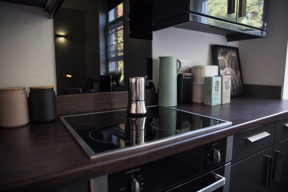 Apartment, 1 Bedroom, Non Smoking, City View | Private kitchen