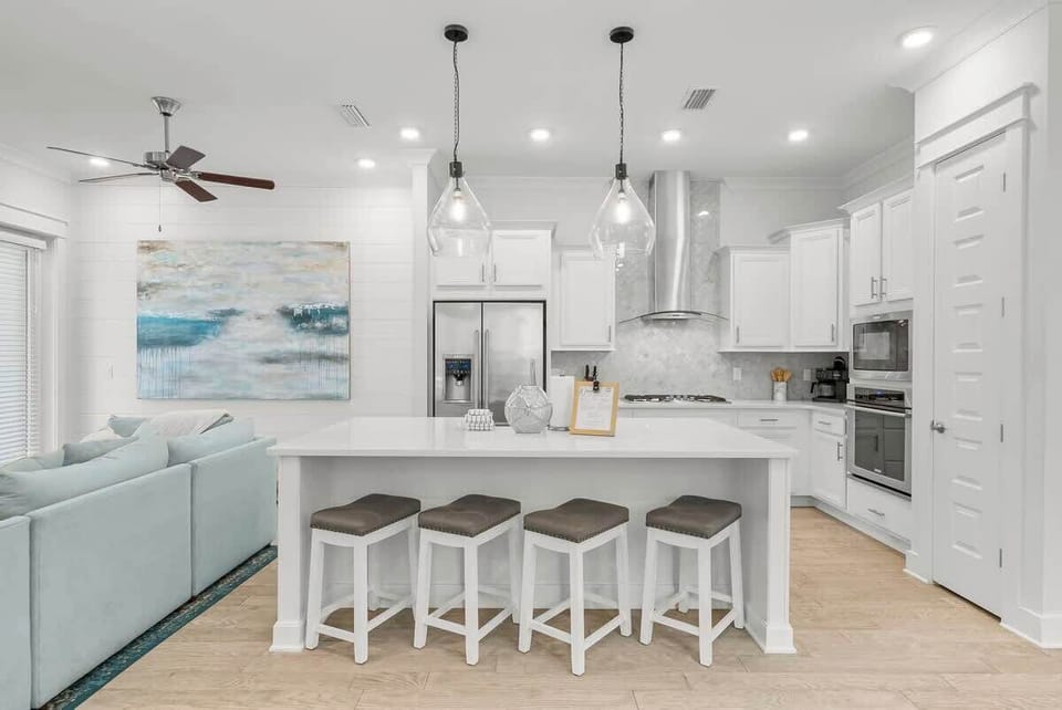 Enjoy cooking with family in the gourmet kitchen!