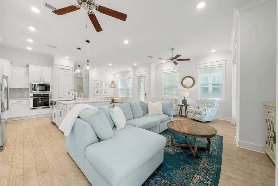 Open concept layout perfect for families!