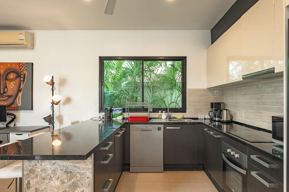 Villa, Patio | Private kitchen