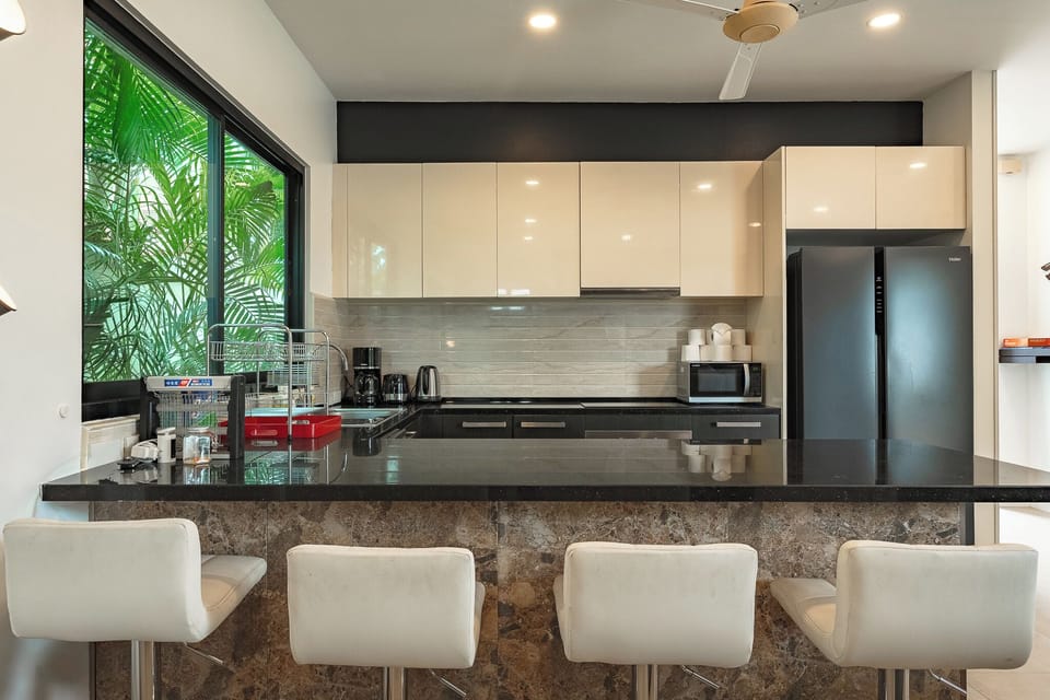 Villa, Patio | Private kitchen