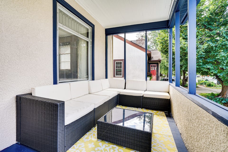House Exterior | Furnished Porch