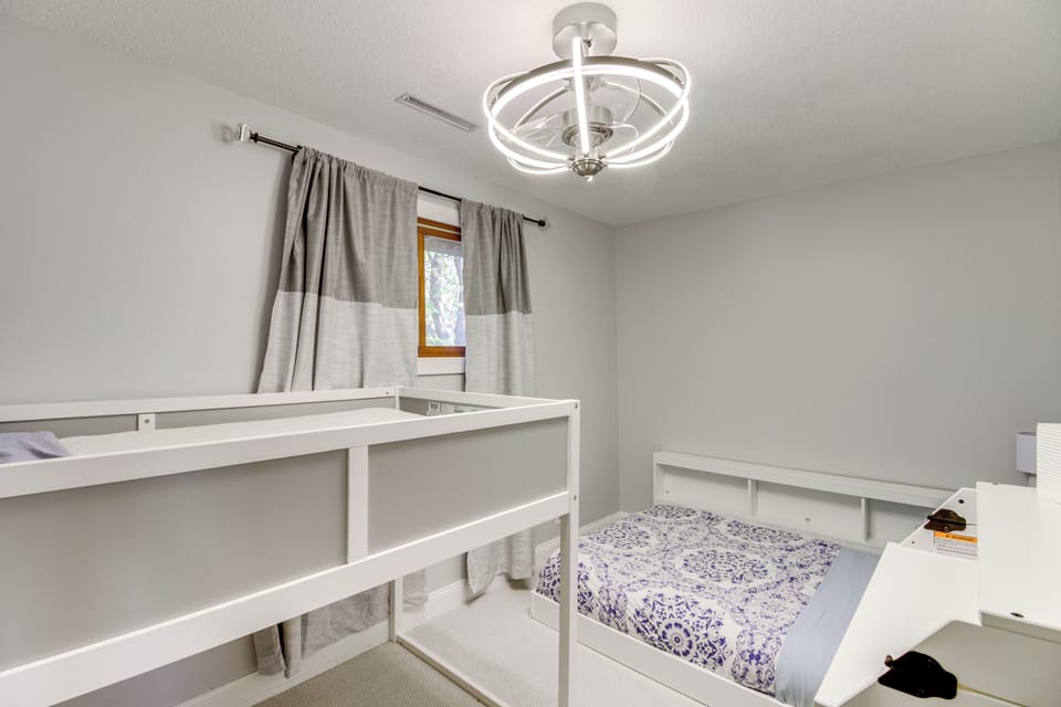 Bedroom 5 | Lofted Twin Bed | Full Bed | 2nd Floor