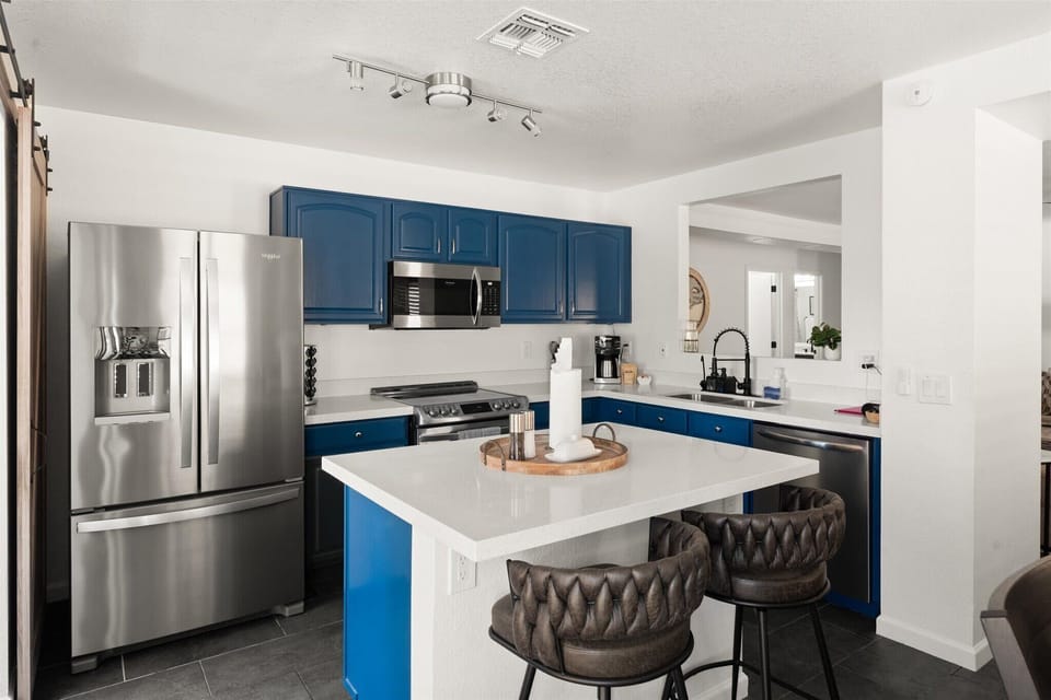 Whether you're a five-star chef or a microwave magician, this is the perfect space to whip up some delicious memories.