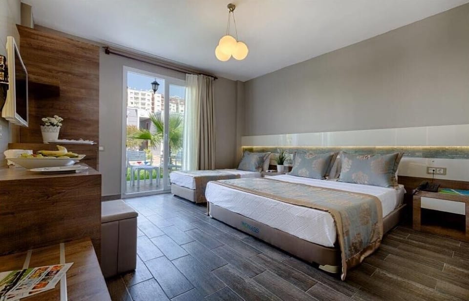 Free WiFi, bed sheets