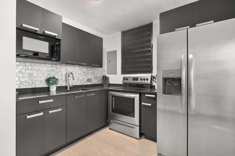 Get creative in our modern, fully equipped kitchen.