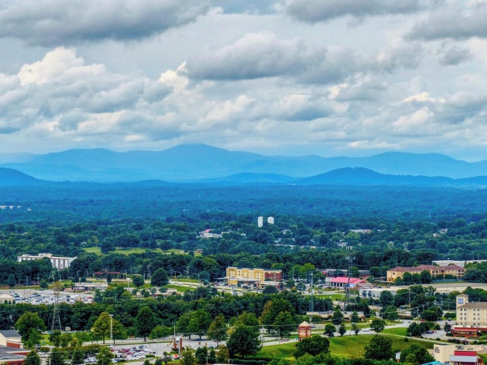 View from Candler Mountain