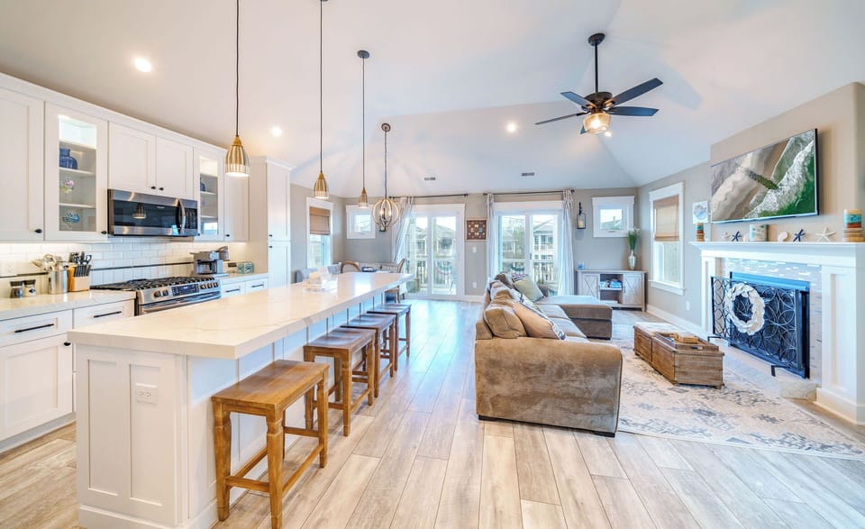 An open, inviting area with abundant daylight.