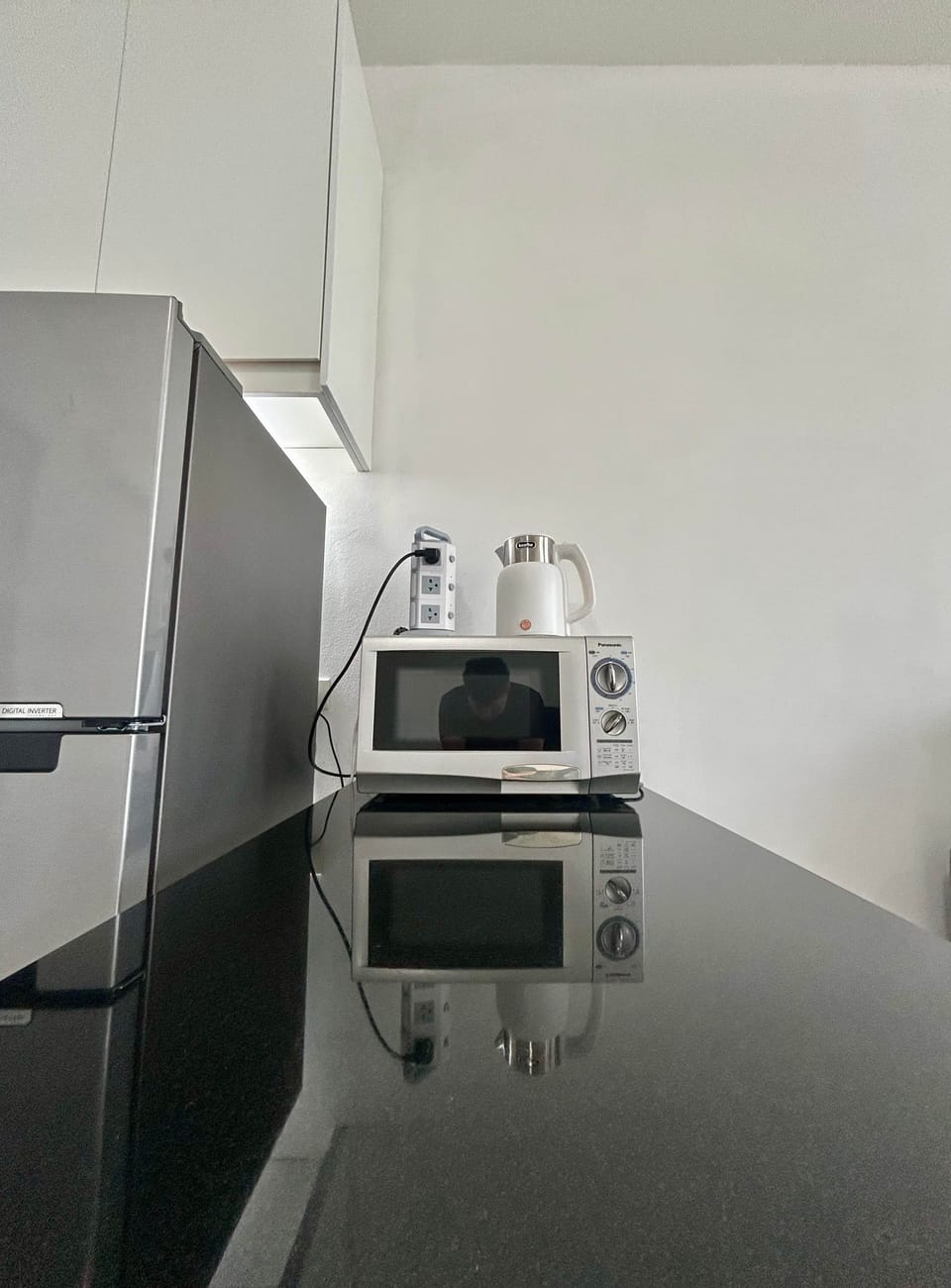 The Beach Village Condo Microwave
