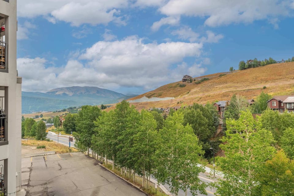 【View】Summer wildflowers, fall aspens, winter snow — the view from your balcony all year