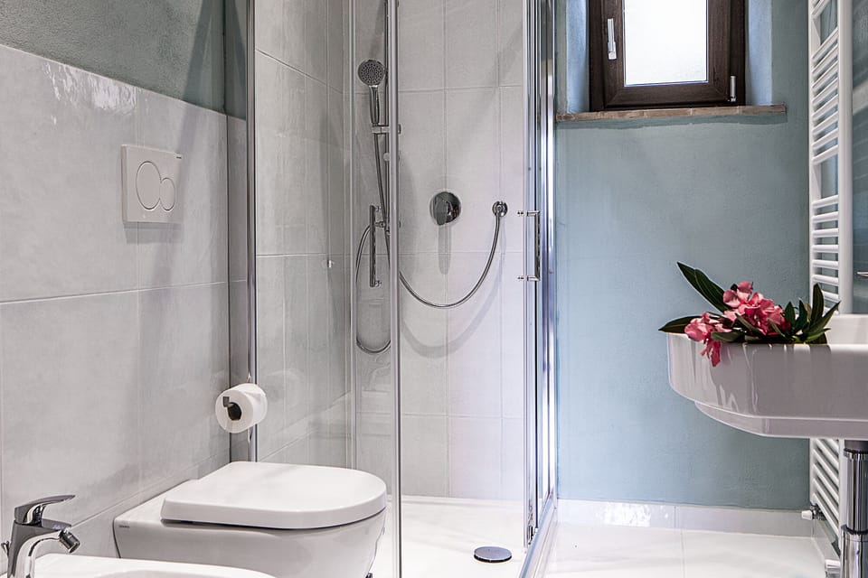 Comfort Room, Valley View | Bathroom | Shower, hair dryer, bidet, towels