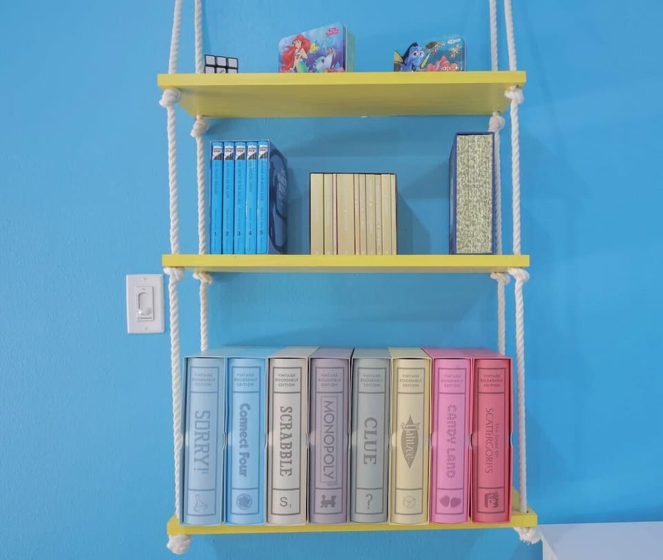 Unplug and play a full wall of games, puzzles, and books ready for family nights, rainy days, and friendly competition.