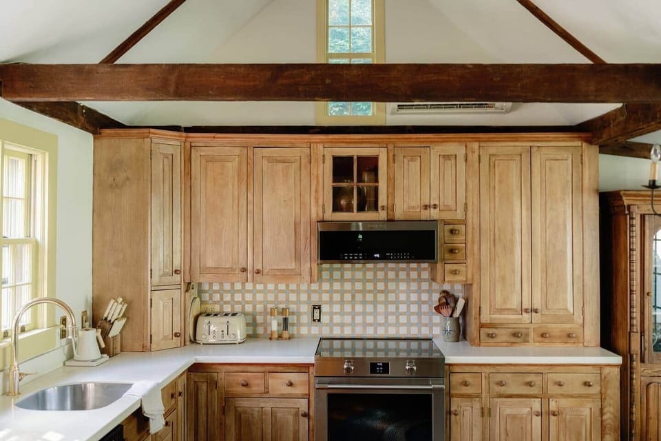Fully stocked chef's kitchen, with pro-line appliances, beautiful dishware & serving pieces.