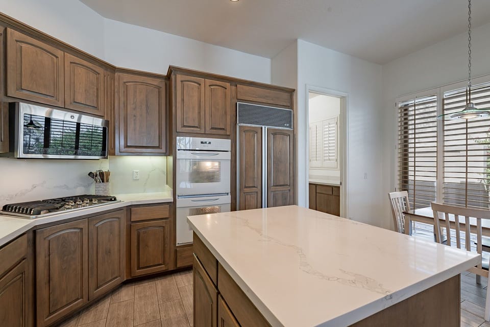 Double ovens and gas oven