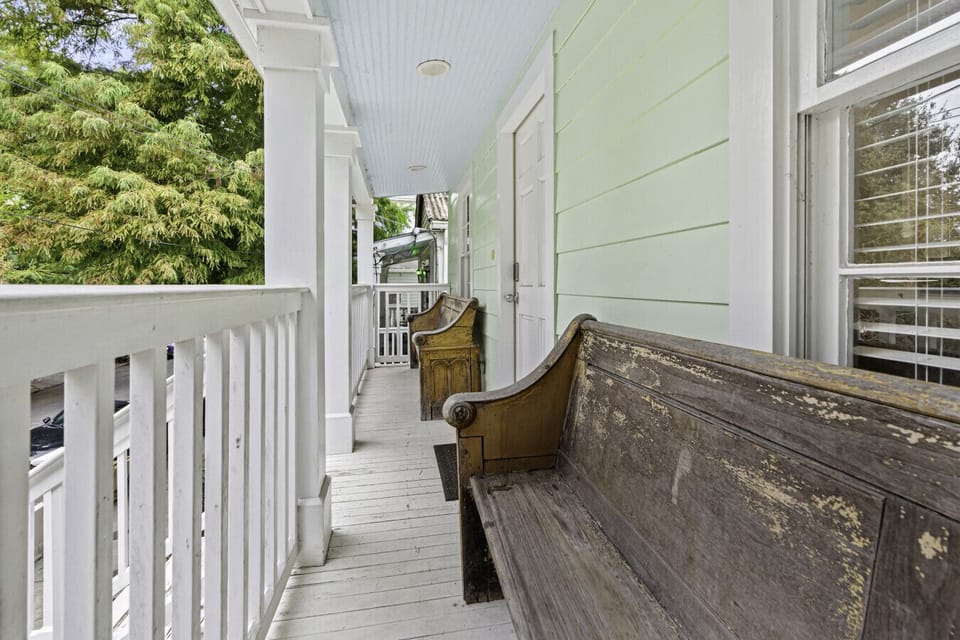 Front Porch | Classic Southern Charm | Peaceful Street View