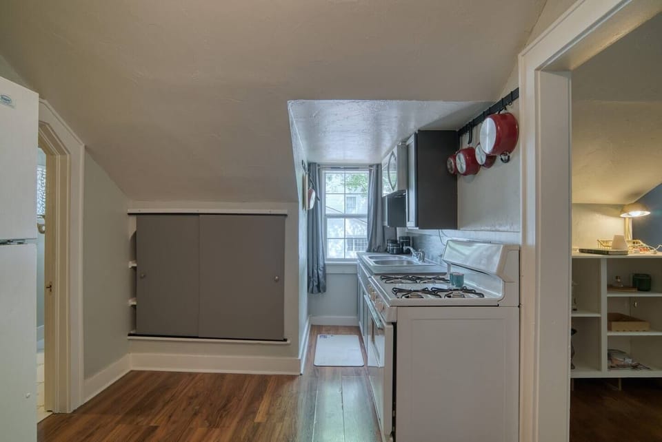 Enjoy the convenience of a full kitchen in this cozy studio.