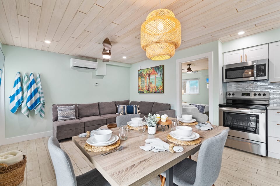 Spacious, open concept.