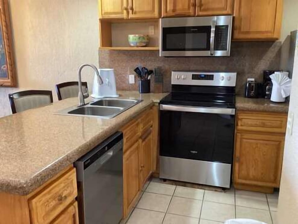 All new appliances Oven with built in air fryer