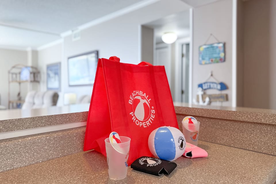 Beachball swag bag!