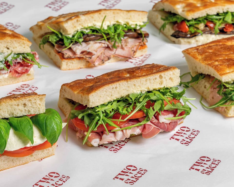 Two Slices -  a love sandwich bar by the beach and close by the home 