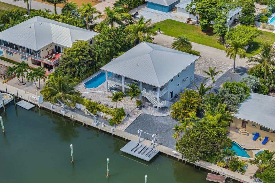 Aerial Views back of home