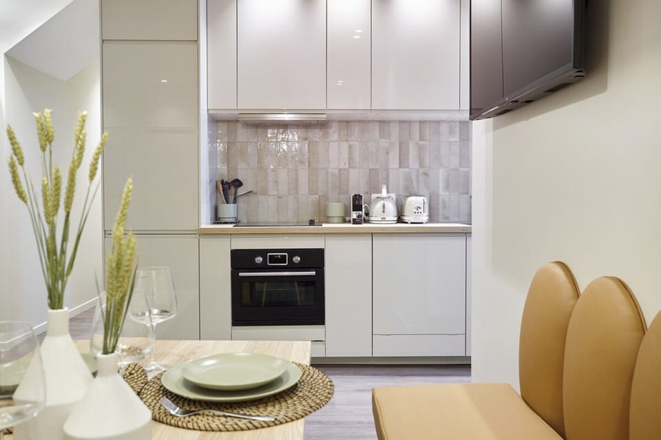 Apartment | Private kitchen | Cleaning supplies