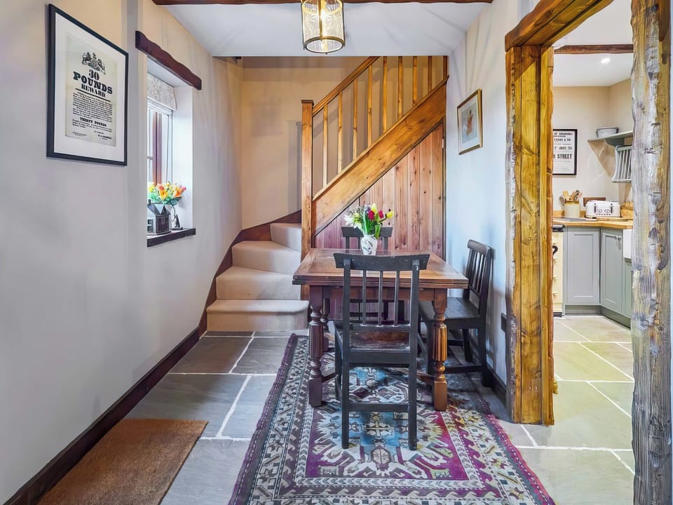 Dining Area | Rustic Retreat, Llangadog