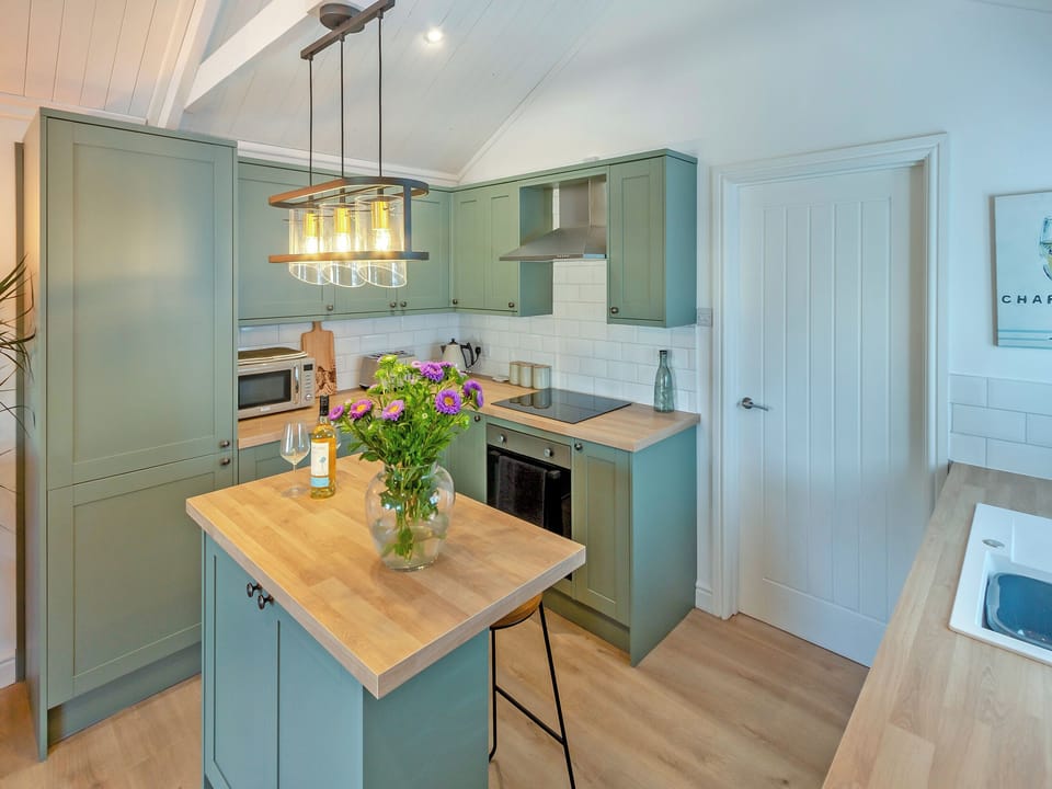 Kitchen area | Clouds Hill Lodge, Newton Abbot