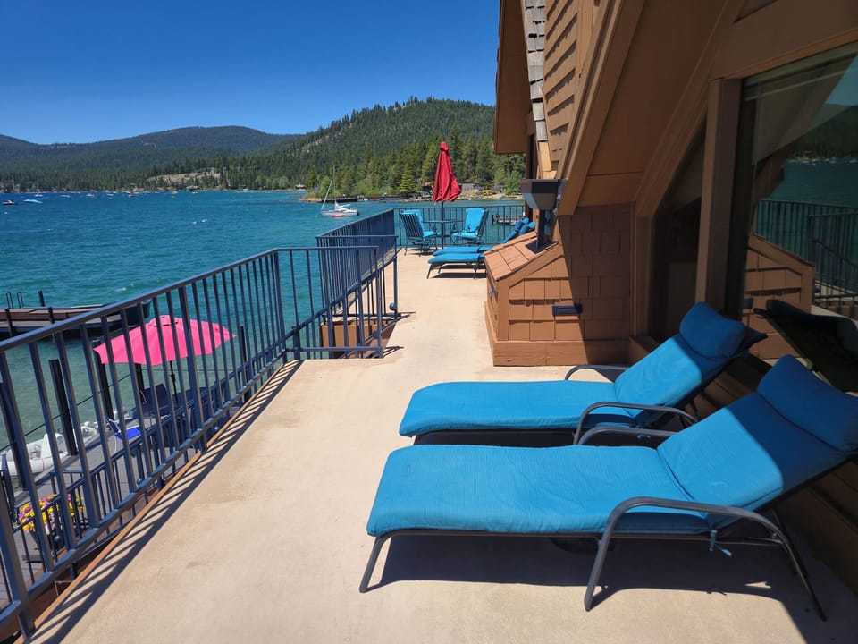 Balcony off of living room