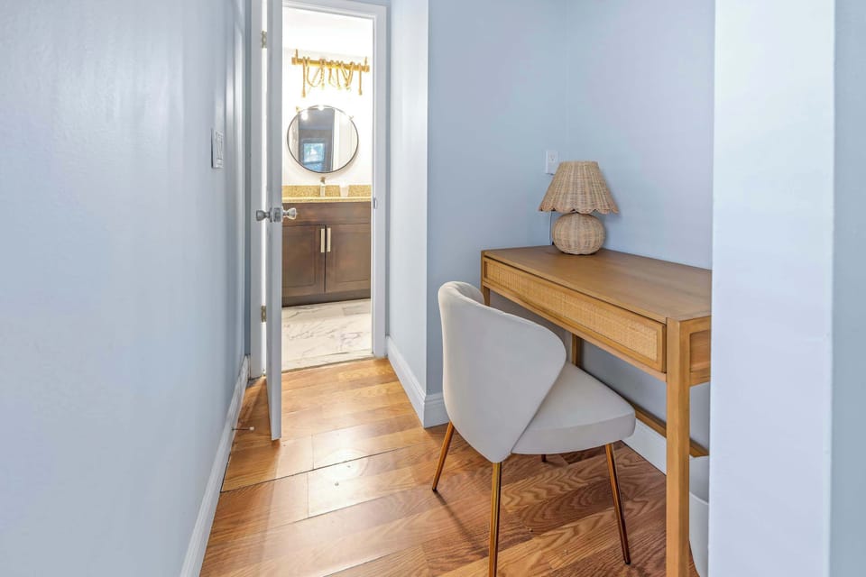 Quiet corner designed for productivity