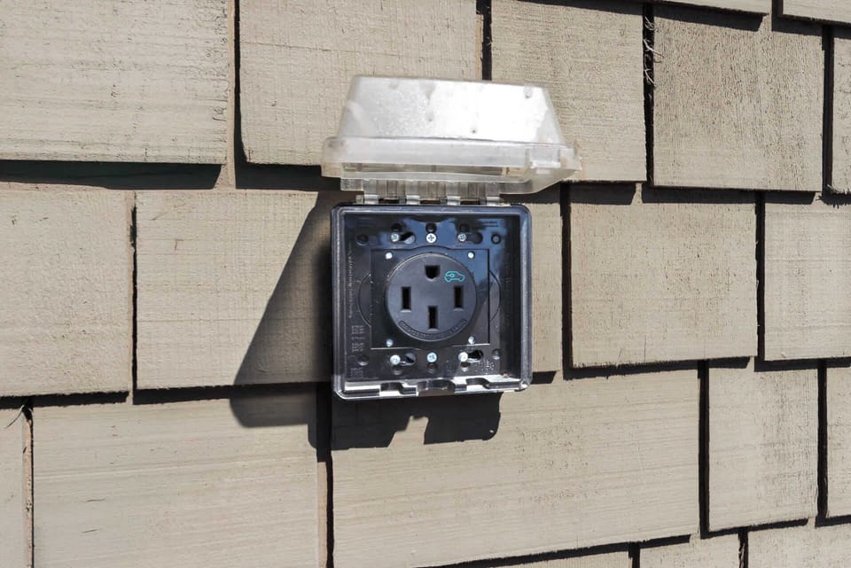 EV charging outlet available for eco-conscious guests - bring your adapter/cable