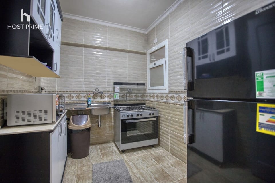 Apartment, Garden View | Private kitchen | Espresso maker, coffee/tea maker