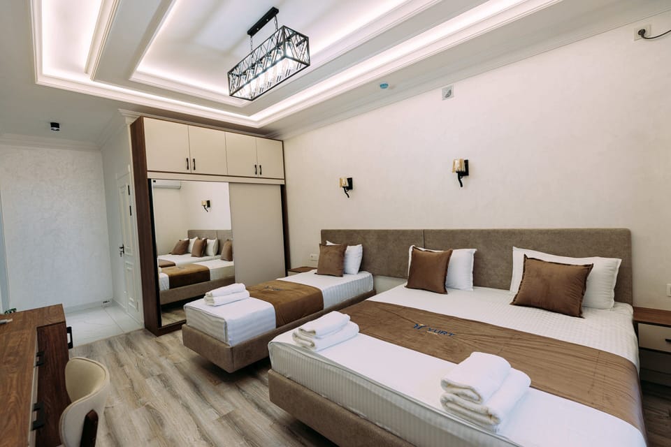 In-room safe, desk, laptop workspace, blackout drapes